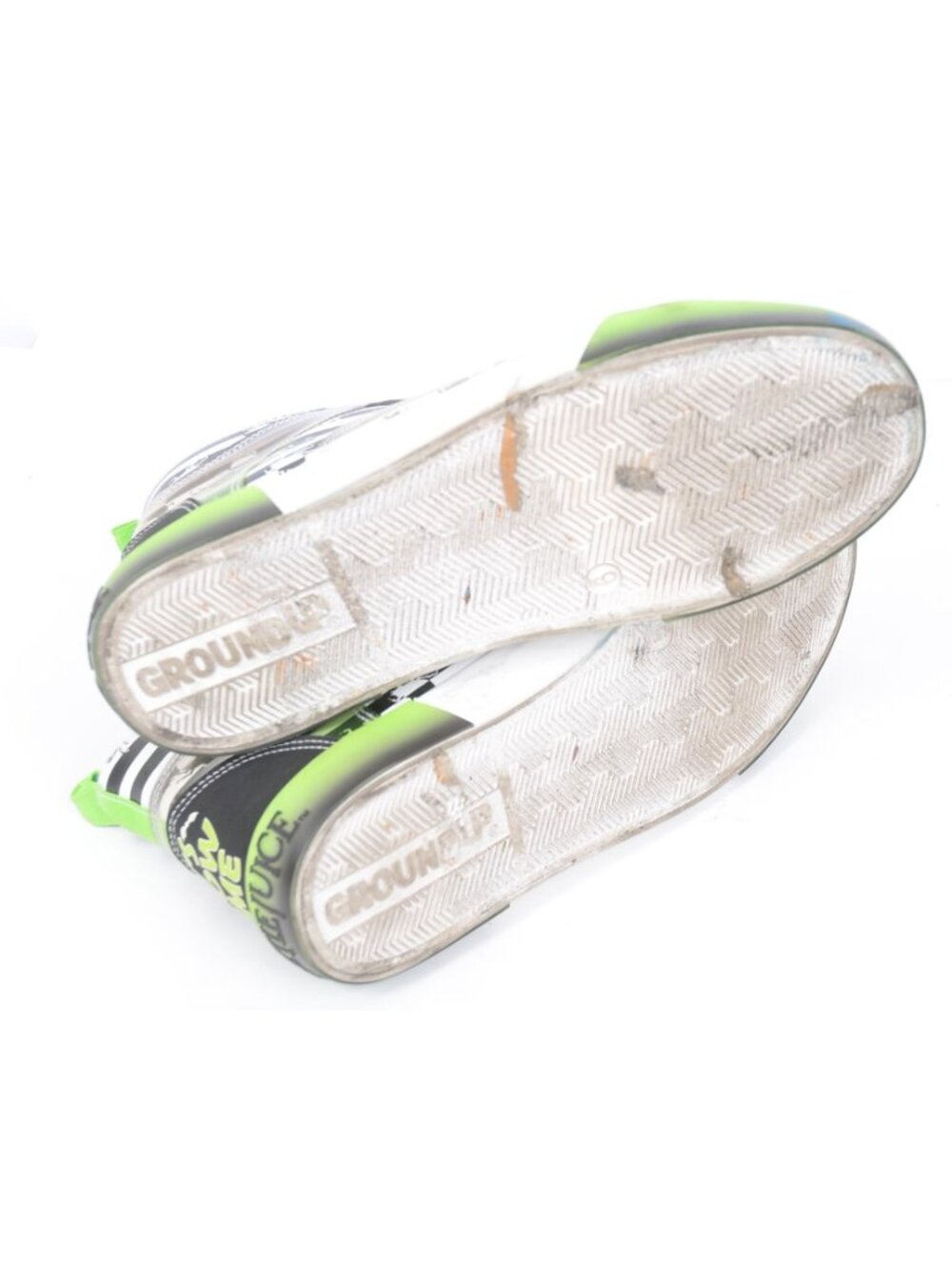 Beetlejuice High Top Sneakers Womens 9 White Green Black Shoes Warner Bros - Picture 8 of 11